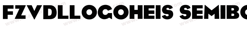 FZVDLLogoHeiS SemiBold字体转换